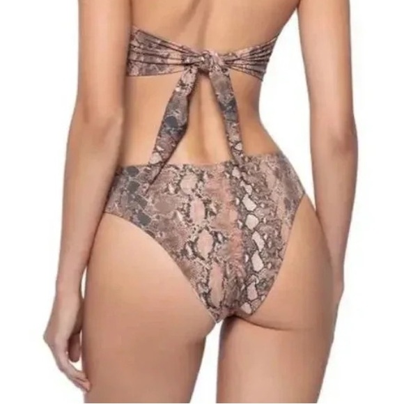 PQ Swim Other - PQ Swim Kaa Reversible High Cut Teeny Bikini Bottoms SZ S NWT